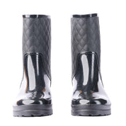 Bota de lluvia impermeable mujer negro Melissa