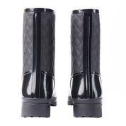 Bota de lluvia impermeable mujer negro Melissa