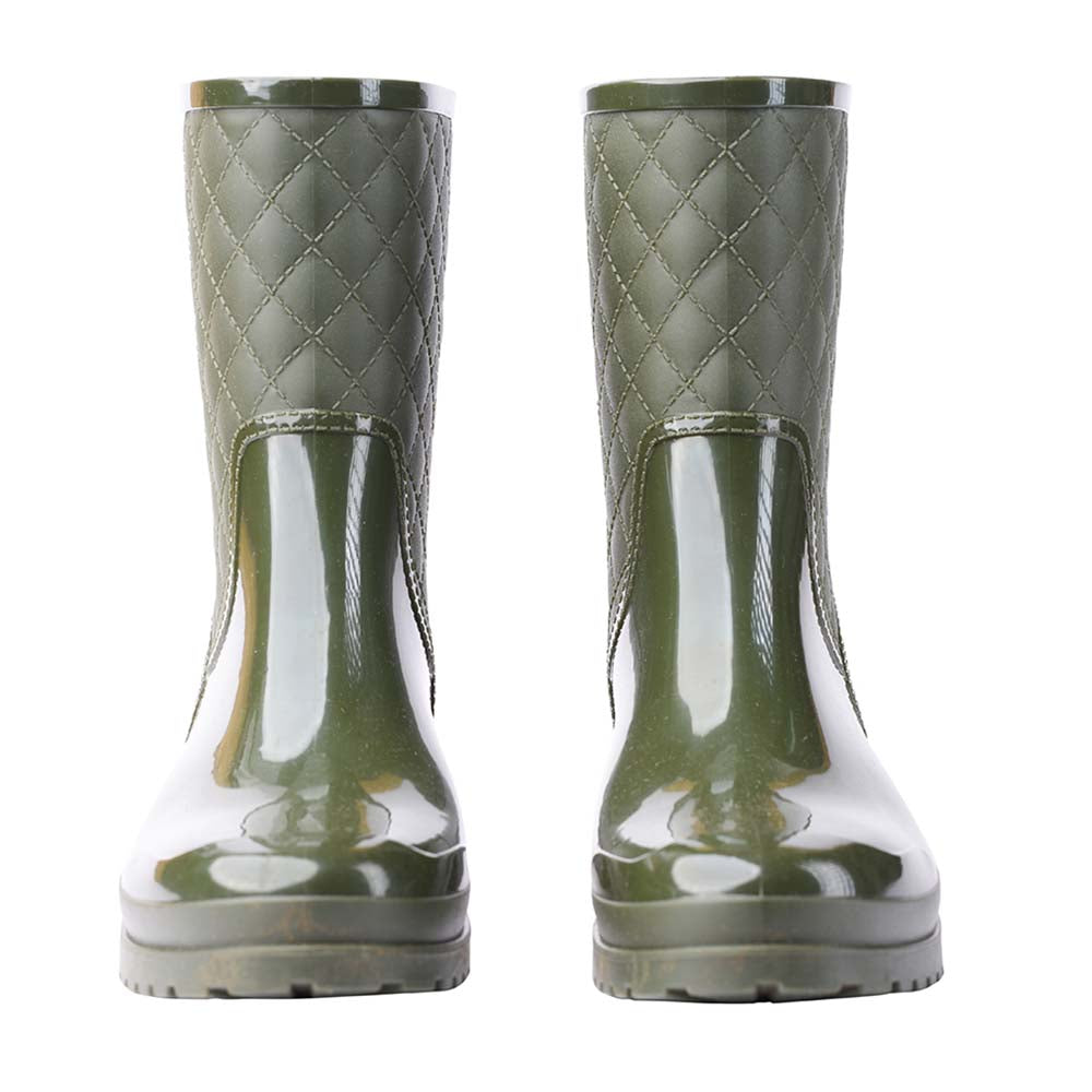 Bota de lluvia impermeable mujer verde Melissa