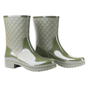 Bota de lluvia impermeable mujer verde Melissa