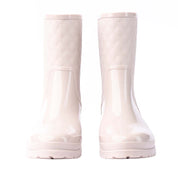 Bota de lluvia impermeable mujer beige Melissa