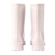 Bota de lluvia impermeable mujer beige Melissa