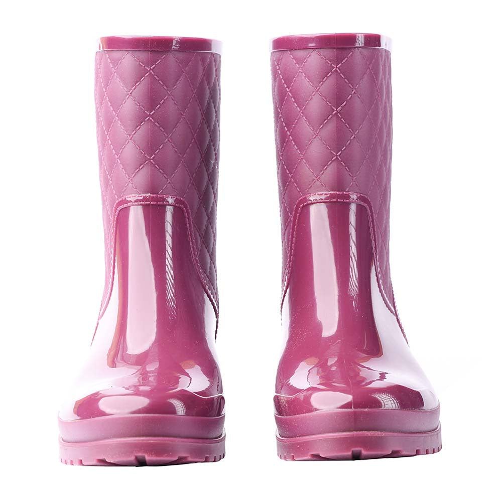 Bota de lluvia impermeable mujer fucsia Melissa