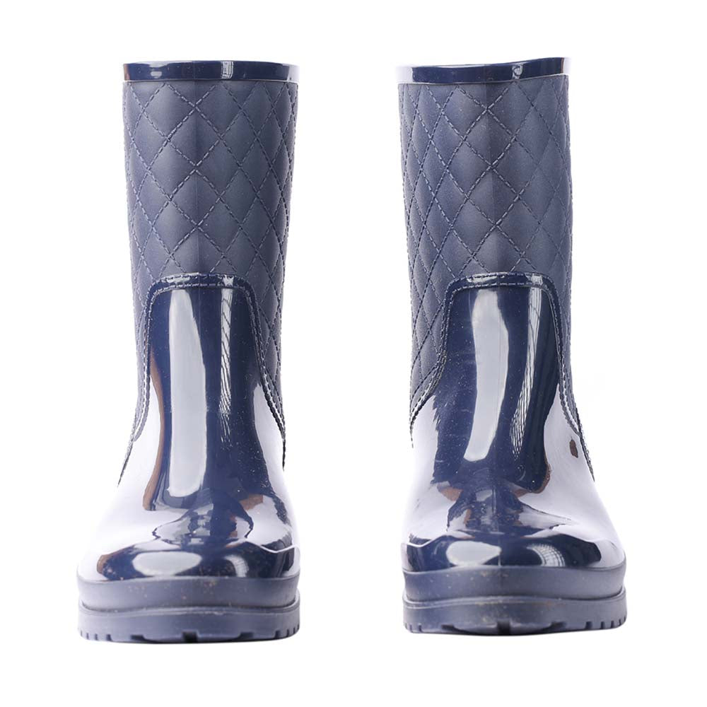 Bota de lluvia impermeable mujer azul Melissa