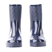 Bota de lluvia impermeable mujer azul Melissa