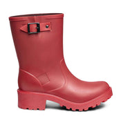 Bota de lluvia impermeable mujer rojo Michelle